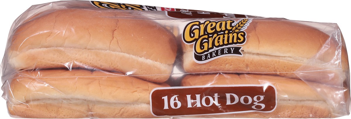 slide 12 of 13, Great Grains Bakery Enriched Hot Dog Buns Restaurant Pack 16 Each, 16 ct