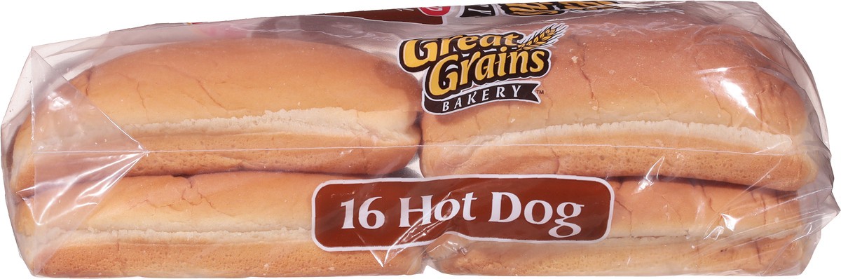 slide 2 of 13, Great Grains Bakery Enriched Hot Dog Buns Restaurant Pack 16 Each, 16 ct