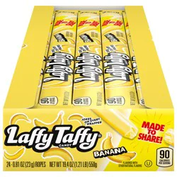 Laffy Taffy Banana Rope 24/0.81 Ounce Package