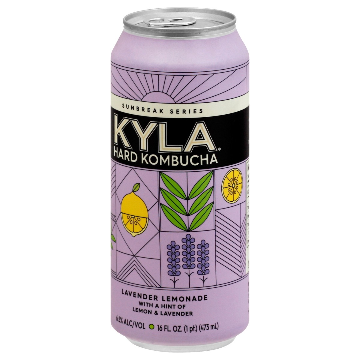 slide 5 of 9, Kyla Sunbreak Series Lavender Lemonade Hard Kombucha 16 oz, 16 oz