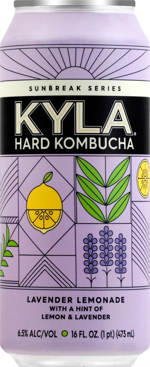 slide 1 of 9, Kyla Sunbreak Series Lavender Lemonade Hard Kombucha 16 oz, 16 oz