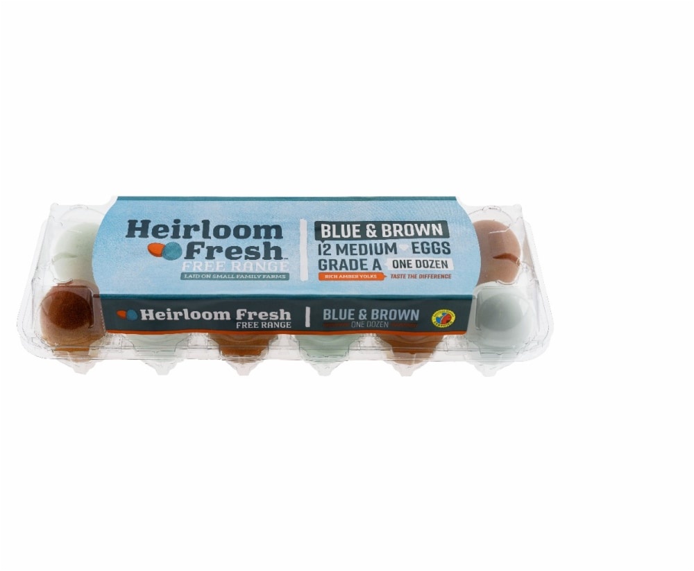 slide 1 of 1, Happy Egg Co. Heirloom Fresh Eggs 12 Count, 12 ct