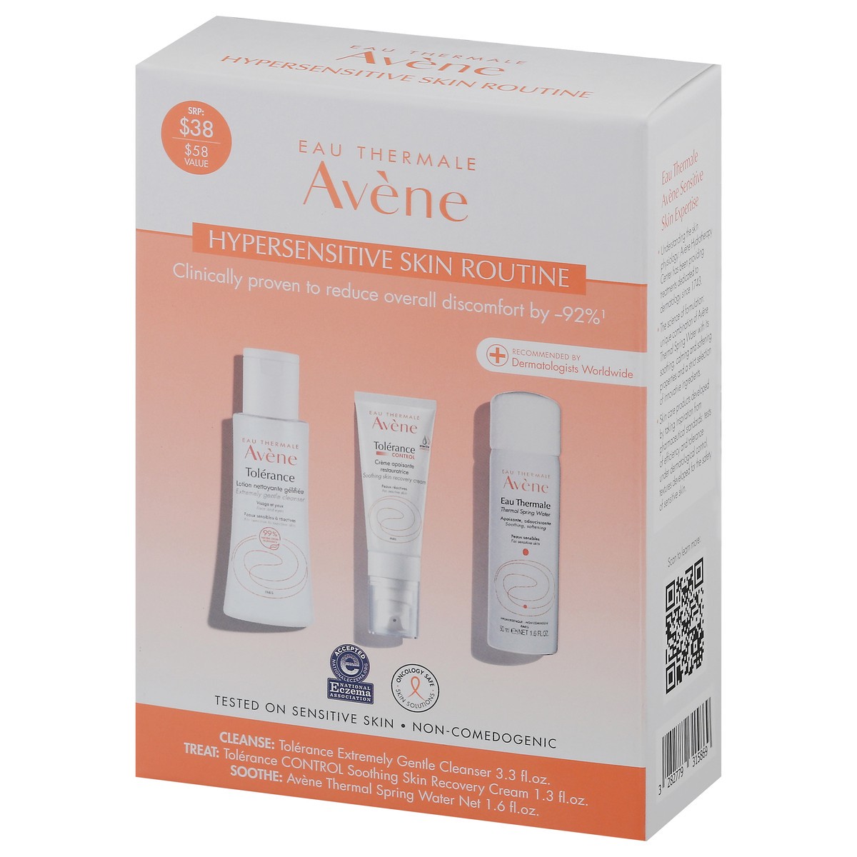 slide 4 of 12, Avène Hypersensitive Skin Routine 1 ea, 1 ct