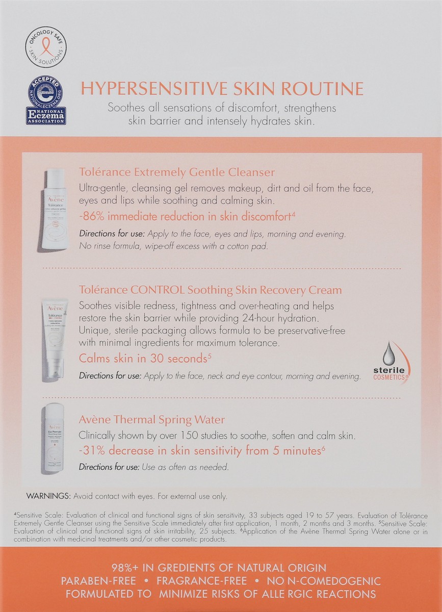 slide 10 of 12, Avène Hypersensitive Skin Routine 1 ea, 1 ct