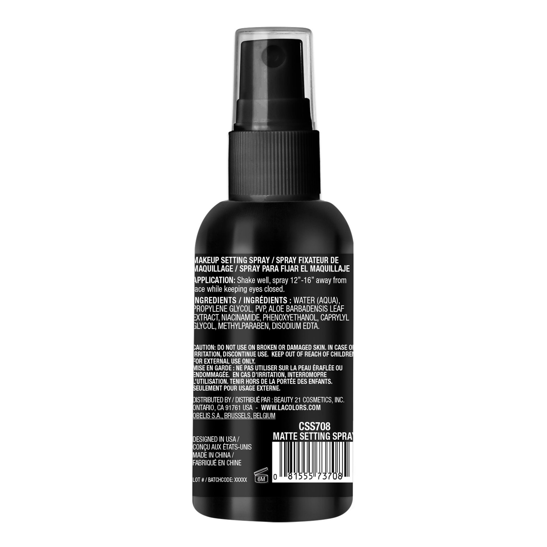 slide 2 of 2, LA COLORS Lac Matte Setting Spray, 1 ct