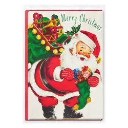 Hallmark Merry Christmas Greeting Card 1 ea