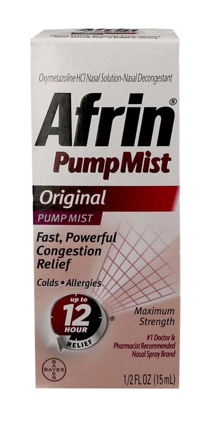 slide 1 of 1, Afrin Original Pump Mist, 0.5 fl oz
