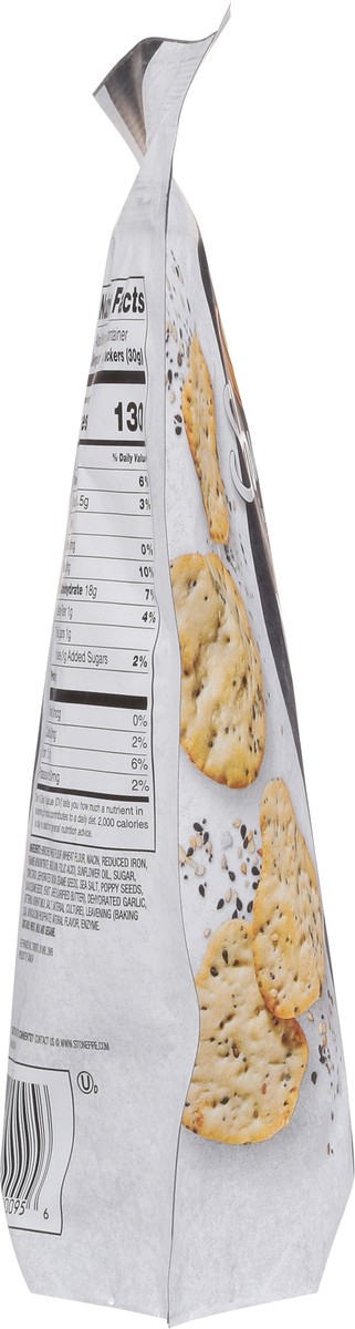 slide 6 of 9, Stonefire Everything Naan Crisps 6 oz, 6 oz