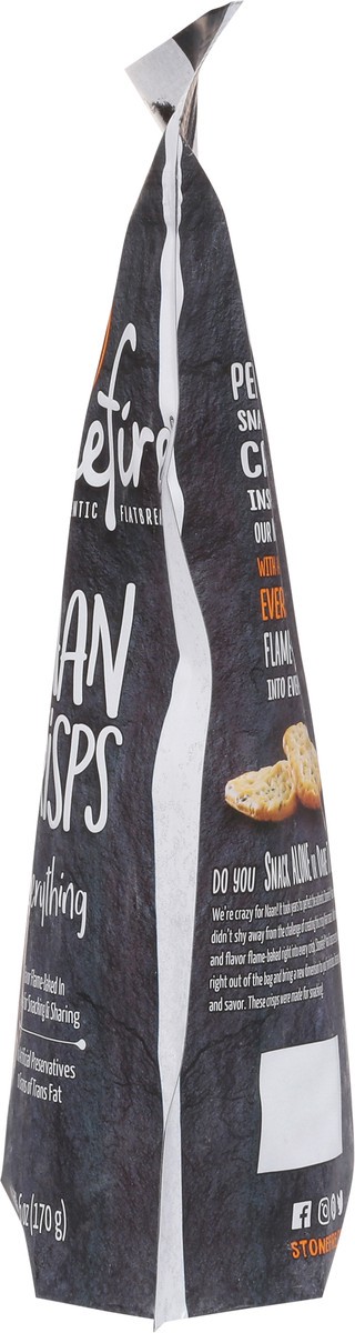 slide 5 of 9, Stonefire Everything Naan Crisps 6 oz, 6 oz