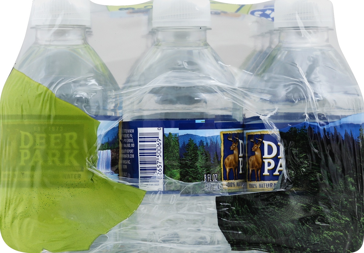 slide 3 of 4, Deer Park Brand 100% Natural Spring Water Mini Bottles, 12 ct; 8 fl oz