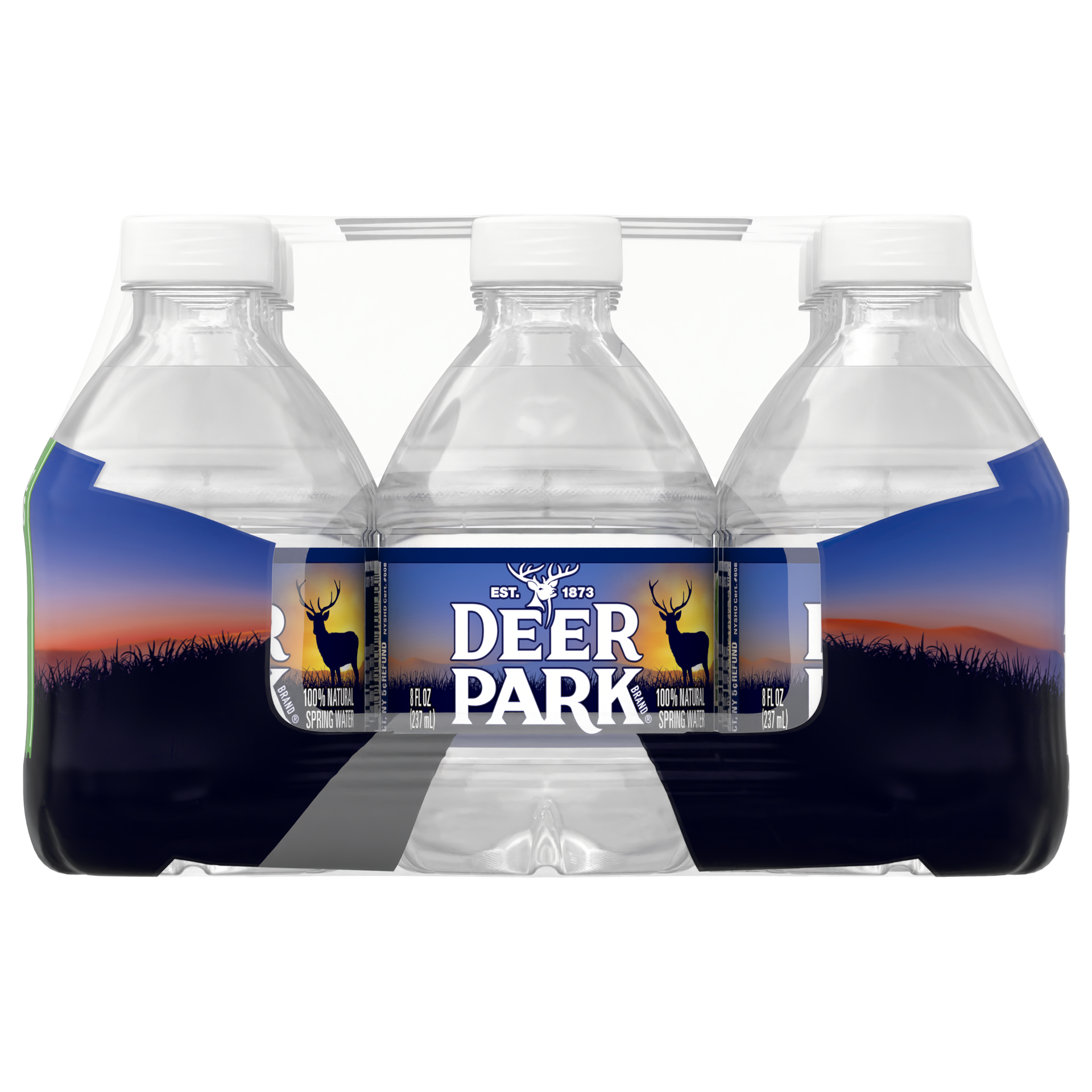 slide 2 of 5, Deer Park Brand 100% Natural Spring Water, 8-ounce mini plastic bottles (Pack of 12), 12 ct; 8 fl oz