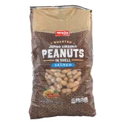 Weis Quality Salted Peanuts - 3 lb