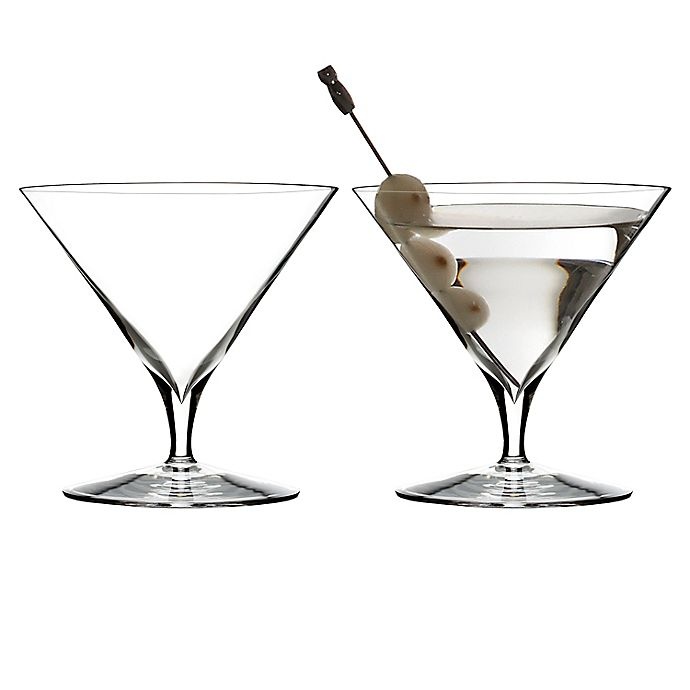 slide 1 of 3, Waterford Elegance Martini Glasses, 2 ct