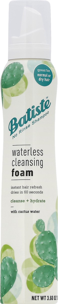 slide 4 of 11, Batiste Cleanse + Hydrate with Cactus Water Waterless Cleansing Foam 3.6 oz, 3.6 oz