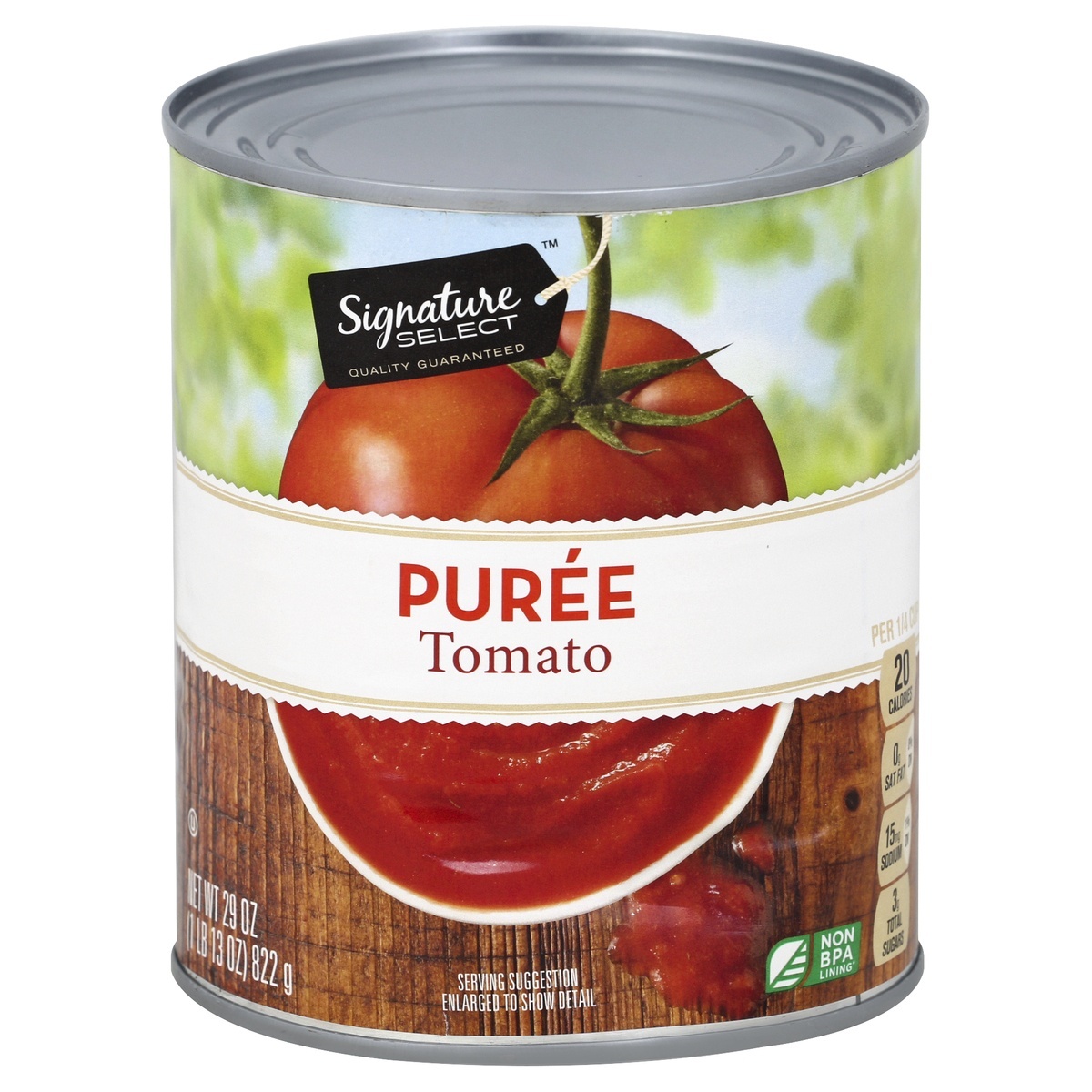 slide 1 of 2, Signature Select Tomato Puree 29 oz, 