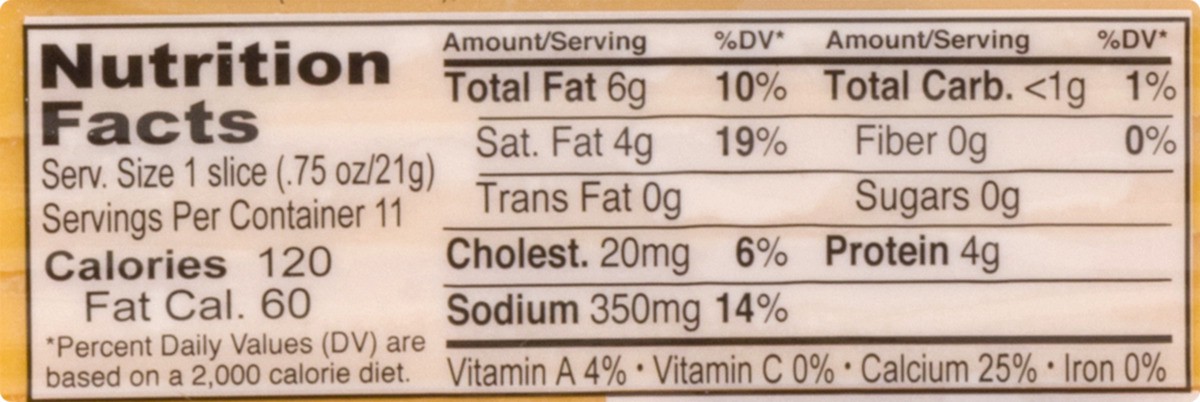 slide 3 of 11, Dietz & Watson Yellow American Cheese 8 oz, 8 oz