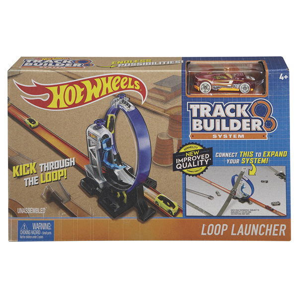 slide 1 of 1, Mattel Hot Wheels Track Builder Accelerator Assortment, 1 ct