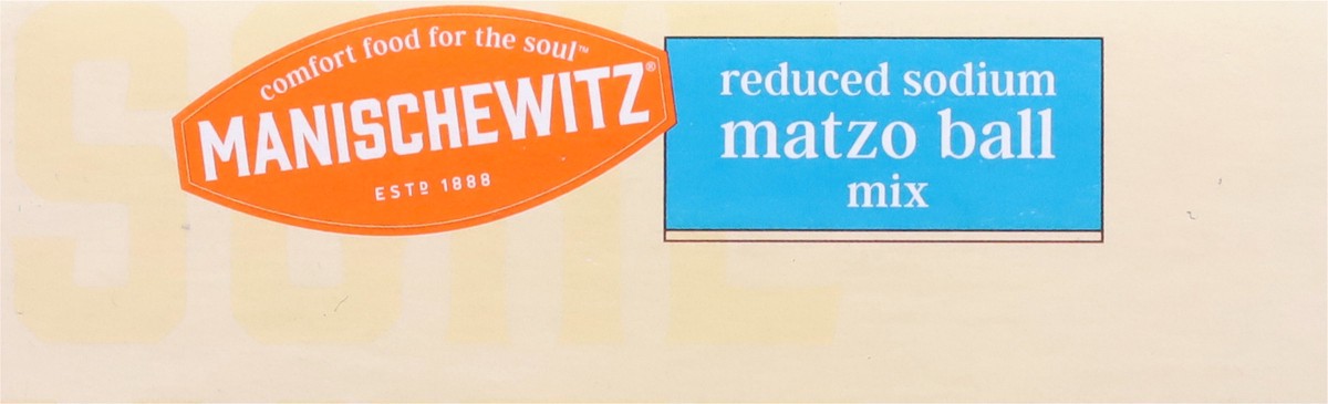 slide 9 of 9, Manischewitz Reduced Sodium Classic Style Matzo Ball Mix 2 ea, 2 ct