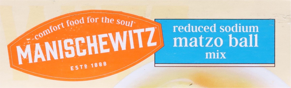 slide 6 of 9, Manischewitz Reduced Sodium Classic Style Matzo Ball Mix 2 ea, 2 ct