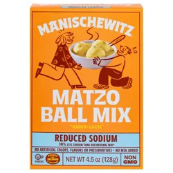 Manischewitz Reduced Sodium Classic Style Matzo Ball Mix 2 ea