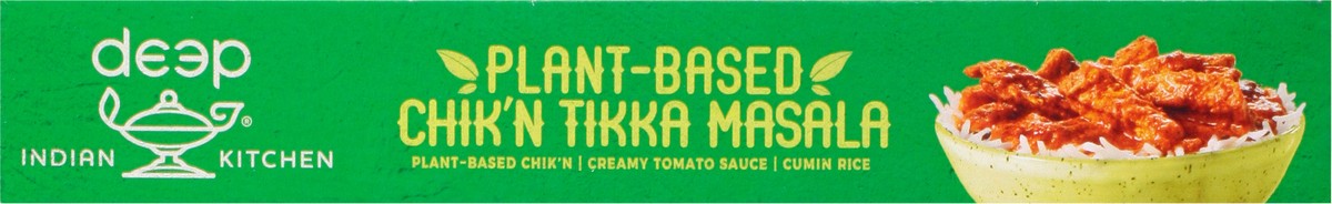 slide 3 of 12, Deep Chik'n Tikka Masala, Plant-Based, Medium Spice, 9 oz