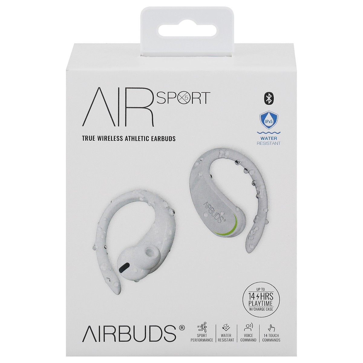 slide 2 of 4, Airbuds AirSport True Wireless Athletic Earbuds 1 ea Box, 1 pair