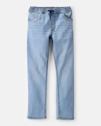 Boys Tapered Denim Jeans - Blue Size 8