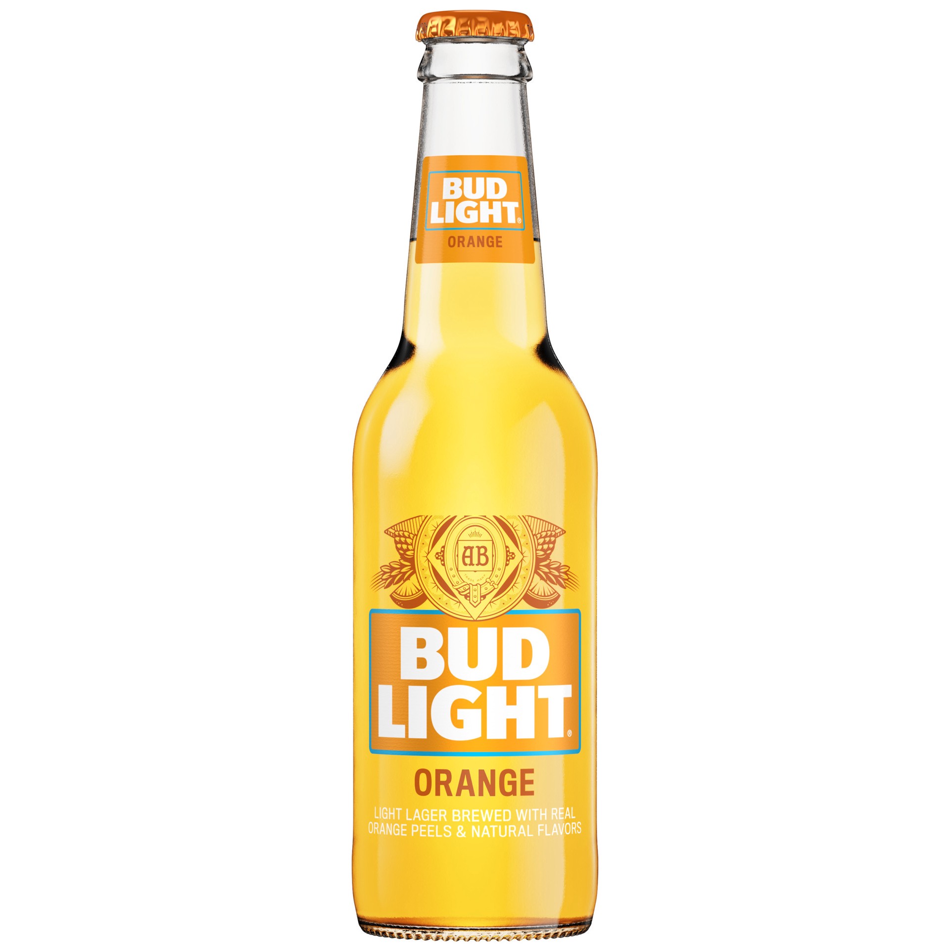 slide 1 of 7, Bud Light Orange, 12 fl. oz. Bottle, 12 fl oz