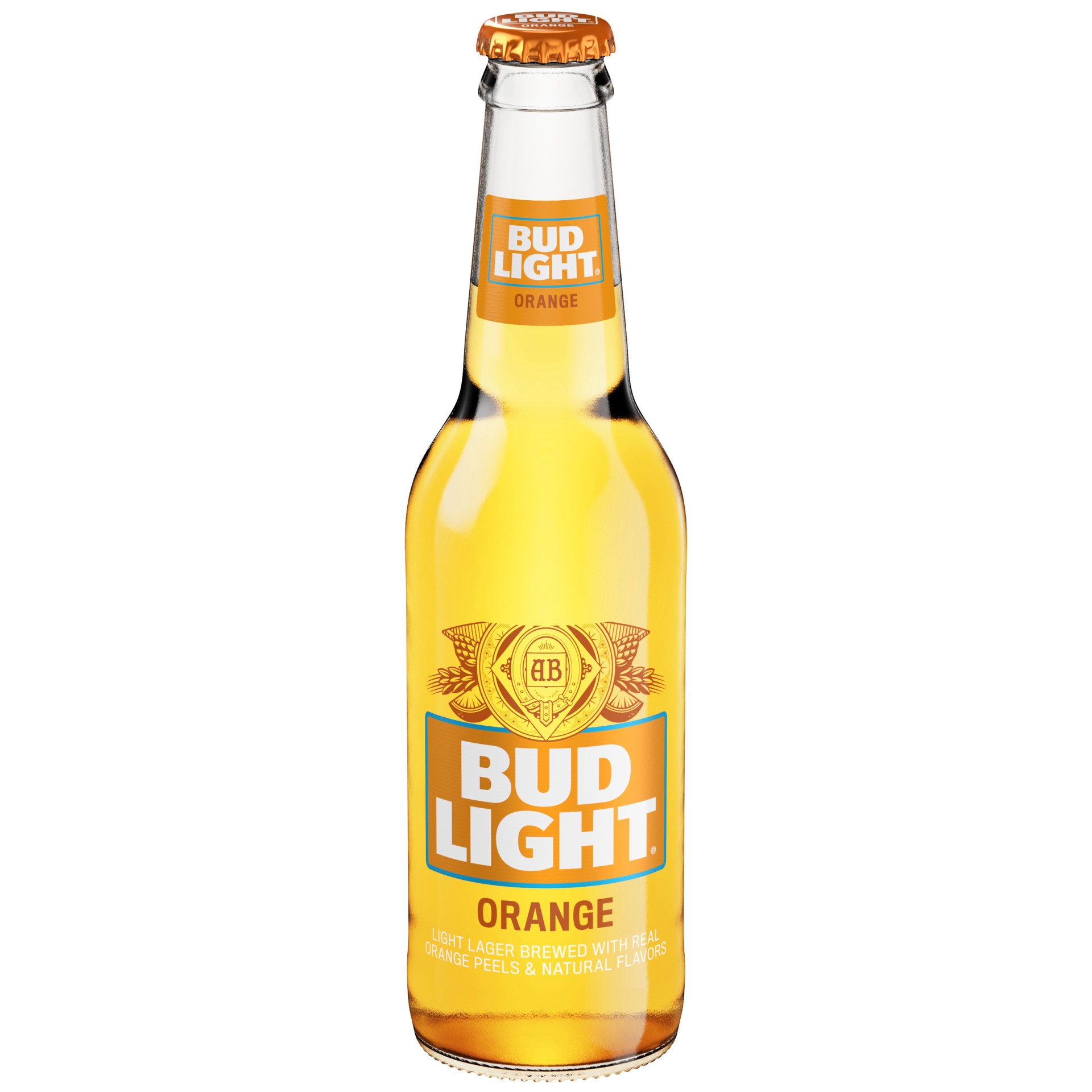 slide 1 of 7, Bud Light Orange, 12 fl. oz. Bottle, 12 fl oz
