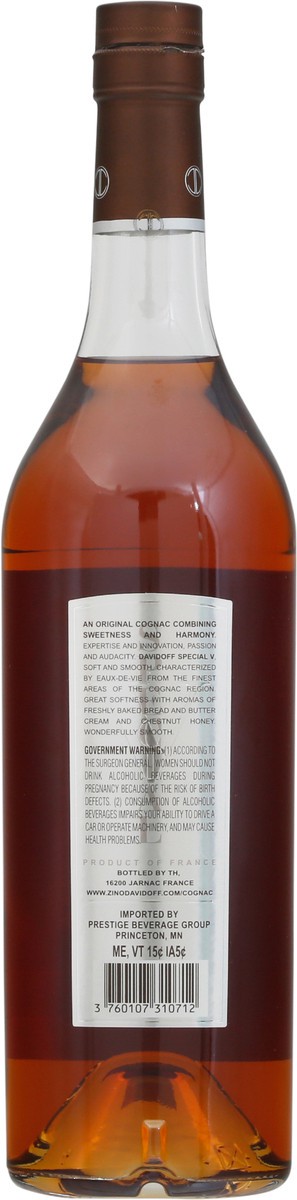 slide 4 of 11, Davidoff Special Cognac 750 ml, 750 ml