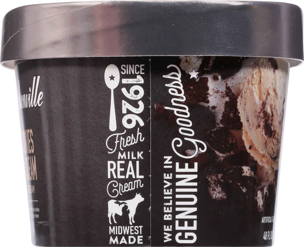 slide 5 of 9, Hudsonville Cookies'' N Cream Ice Cream 48 fl oz, 48 fl oz