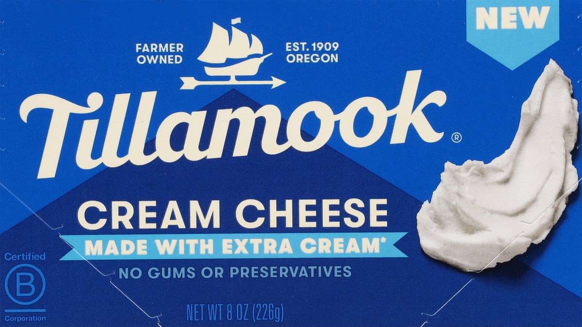 slide 9 of 13, Tillamook Cream Cheese 8 oz, 8 oz