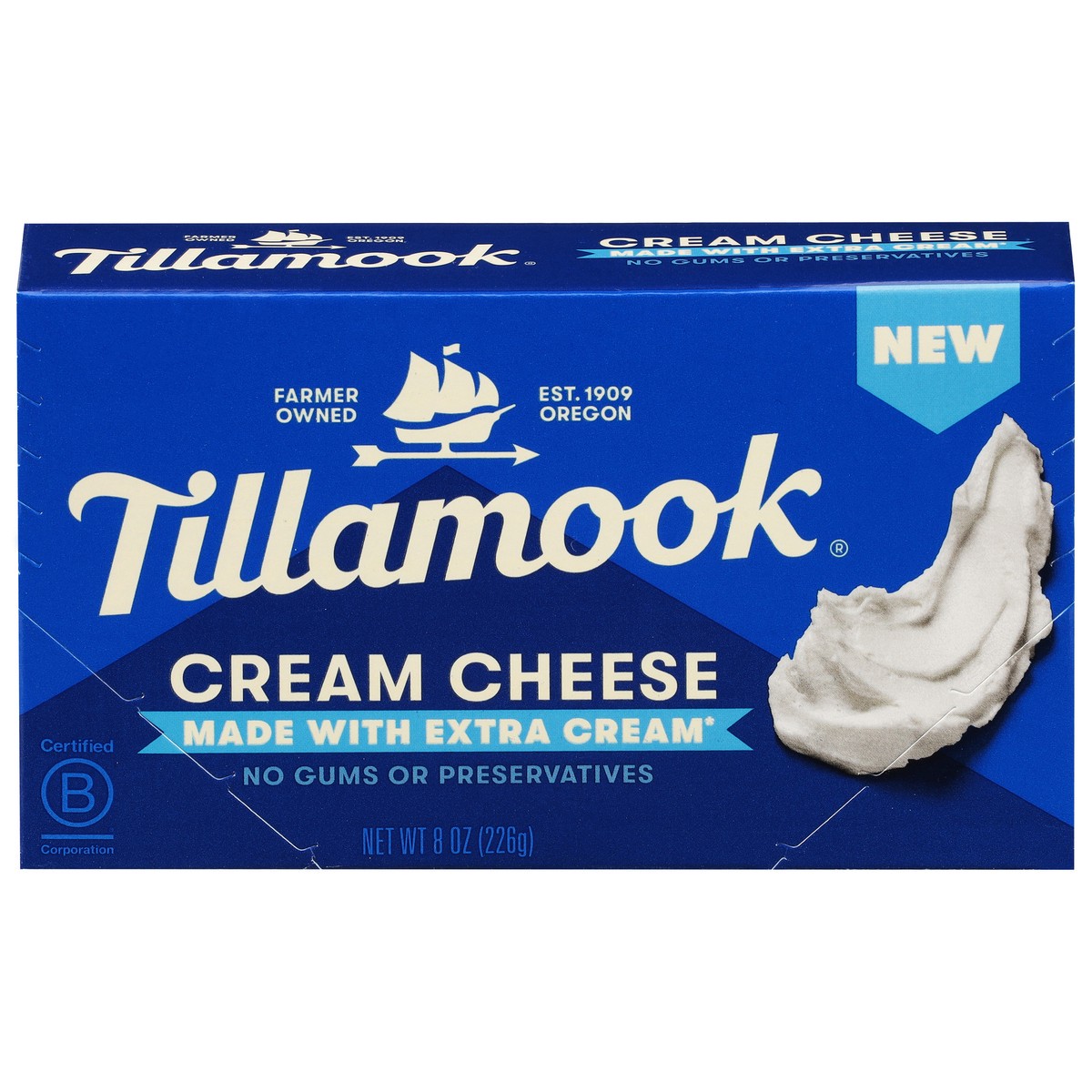 slide 13 of 13, Tillamook Cream Cheese 8 oz, 8 oz