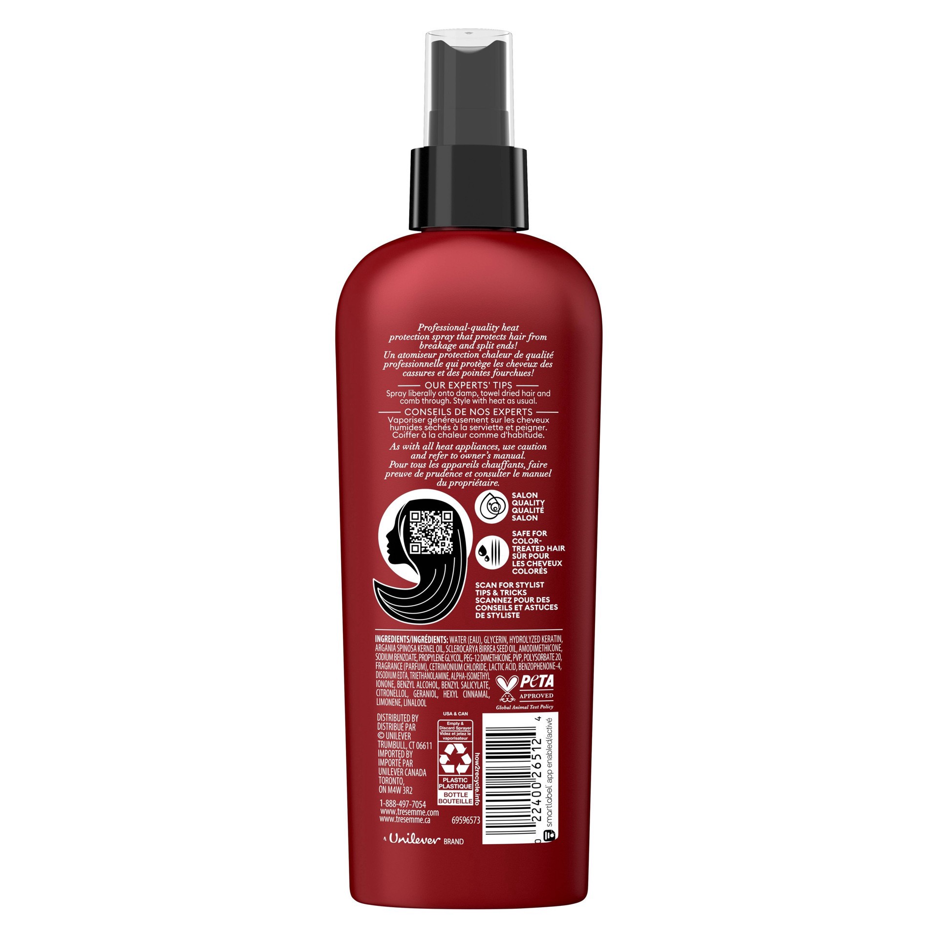 slide 15 of 75, TRESemmé Keratin Smooth Heat Protection Hairspray - 8 fl oz, 8 oz