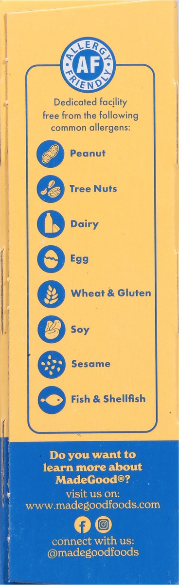 slide 2 of 9, MadeGood Mornings Soft Baked Blueberry Flavor Oat Bars 5 - 1.06 oz Bars, 1.06 oz x 5 ct