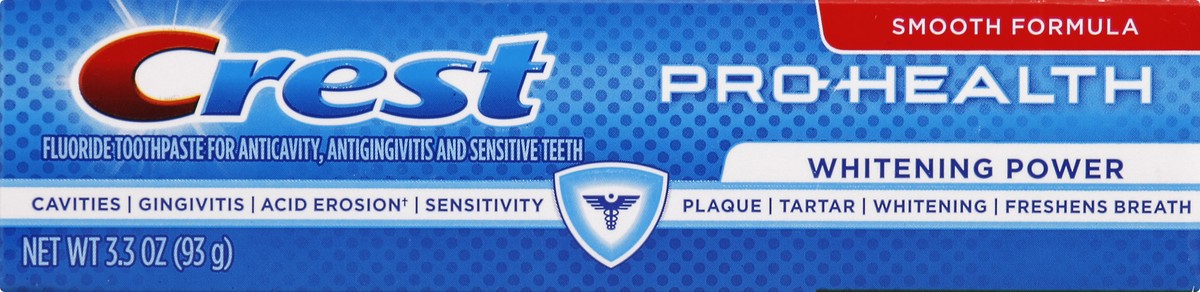 slide 8 of 8, Crest Pro-Health Whitening Power Toothpaste, 3.3 oz