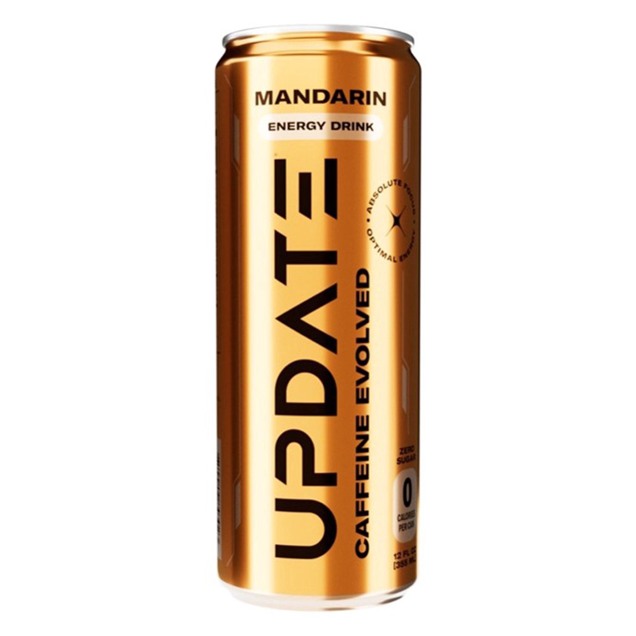 slide 1 of 1, Update Energy Mandarin Energy Drink, 12 oz