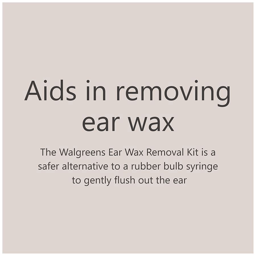 slide 2 of 5, Walgreens Ear Wax Removal Kit, 1 ct
