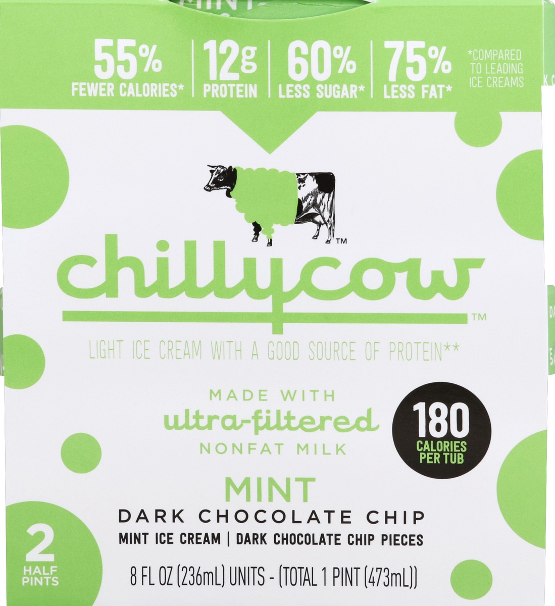 slide 3 of 4, CHILLYCOW Ice Cream 2 ea, 2 ct