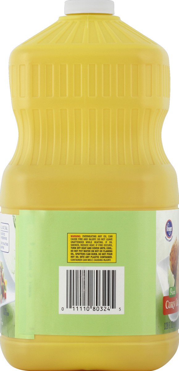 slide 4 of 6, Kroger Pure Corn Oil, 128 fl oz