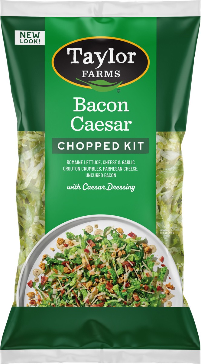 slide 3 of 3, Taylor Farms Bacon Caesar Chopped Ki, 10.35 oz