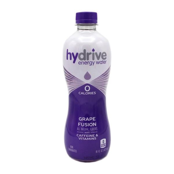 slide 1 of 1, Hydrive Grape Fusion Energy Water, 16 fl oz