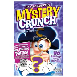 Cap''n Crunch''s Crunch Sweetened Corn & Oat Cereal Mystery Crunch 12.6 Oz LTO
