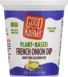 Good Karma Plant-Based French Onion Dip 16 oz