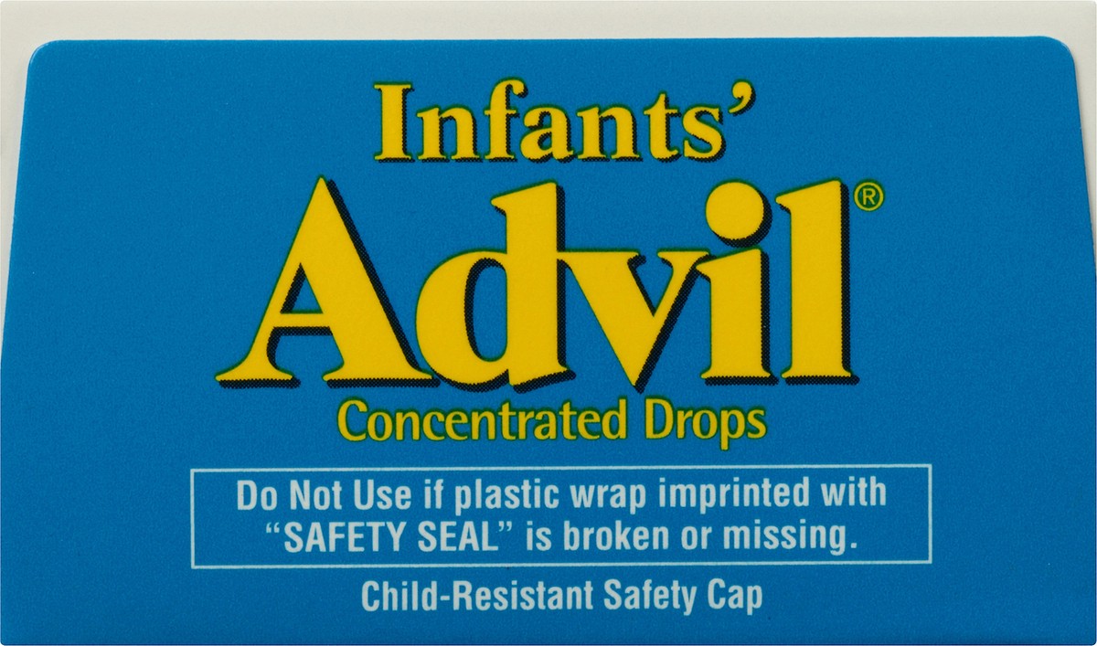 slide 9 of 10, Advil Infants' Concentrated Drops Fever White Grape Ibuprofen 0.5 oz, 0.5 fl o