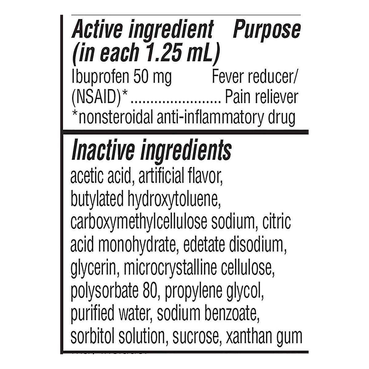 slide 7 of 10, Advil Infants' Concentrated Drops Fever White Grape Ibuprofen 0.5 oz, 0.5 fl o