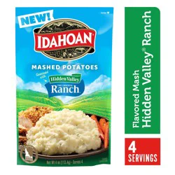 Idahoan Mashed Potatoes Seasoned with Hidden Valley Original Ranch