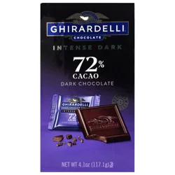 Ghirardelli Intense Dark 72% Cacao Dark Chocolate 4.1 oz