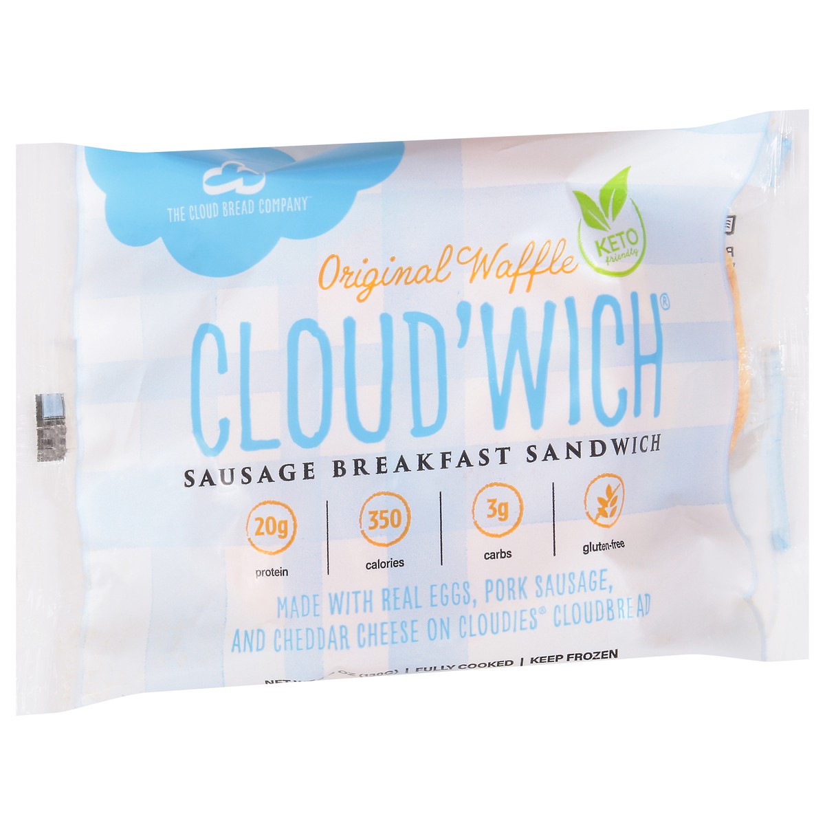 slide 2 of 9, Cloud'wich Original Waffle 4.6 oz, 4.6 oz