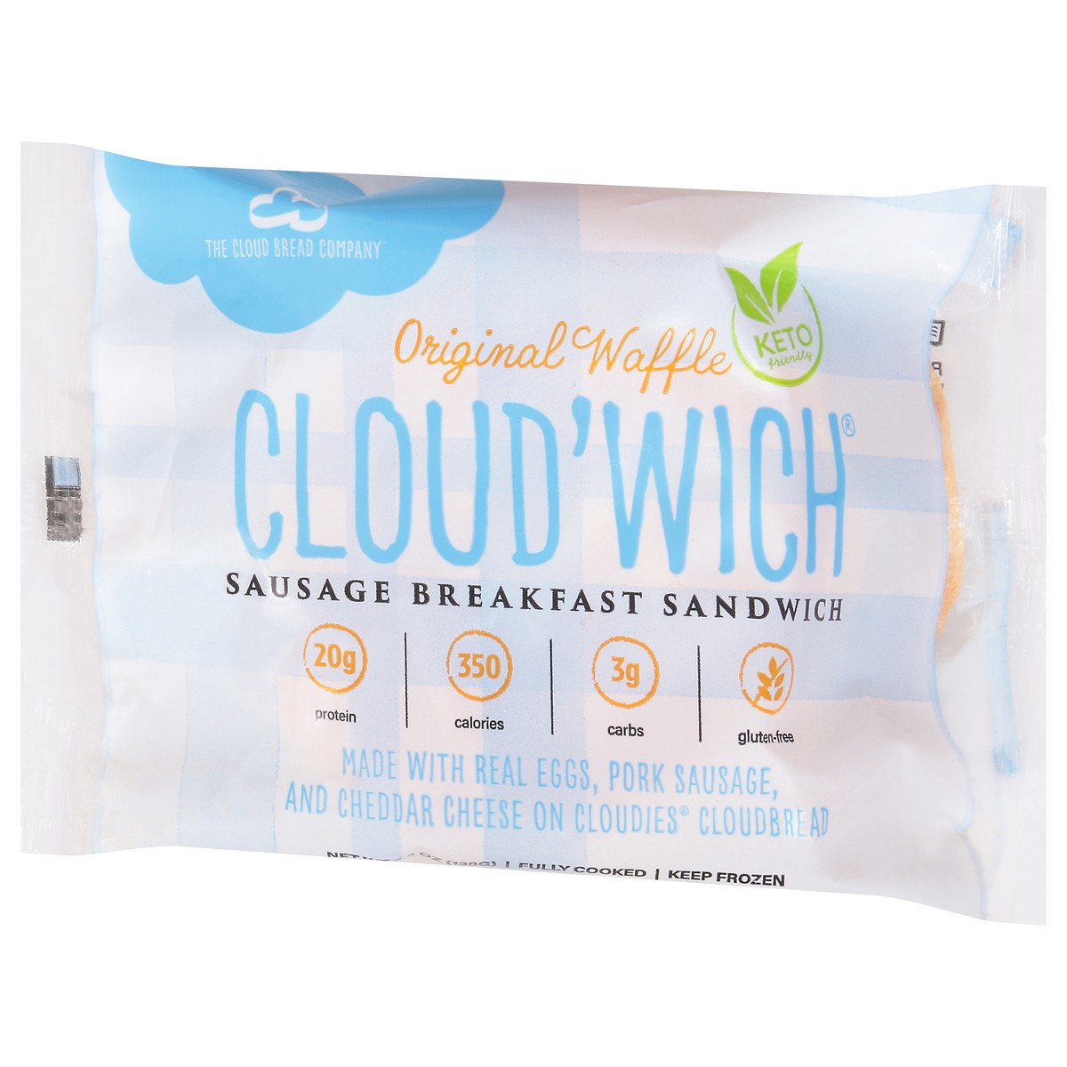 slide 3 of 9, Cloud'wich Original Waffle 4.6 oz, 4.6 oz